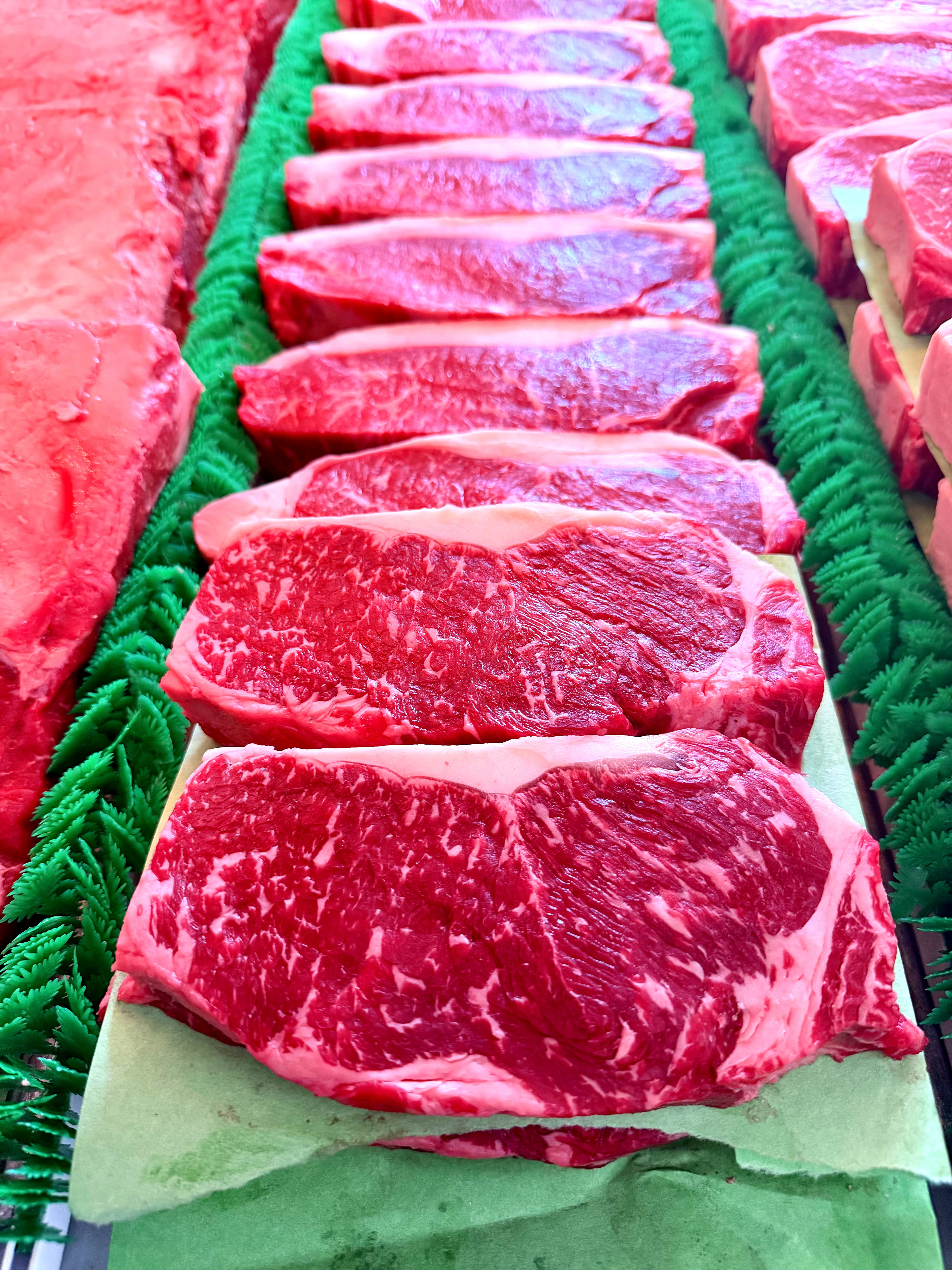Fresh Choice Ribeye Steak Cuts at Bay Area Meat Market